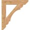 Ekena Millwork Olympic Slat Smooth Bracket, Western Red Cedar, 5 1/2"W x 34"D x 38"H BKT06X34X38OLY06SWR - alternate 4
